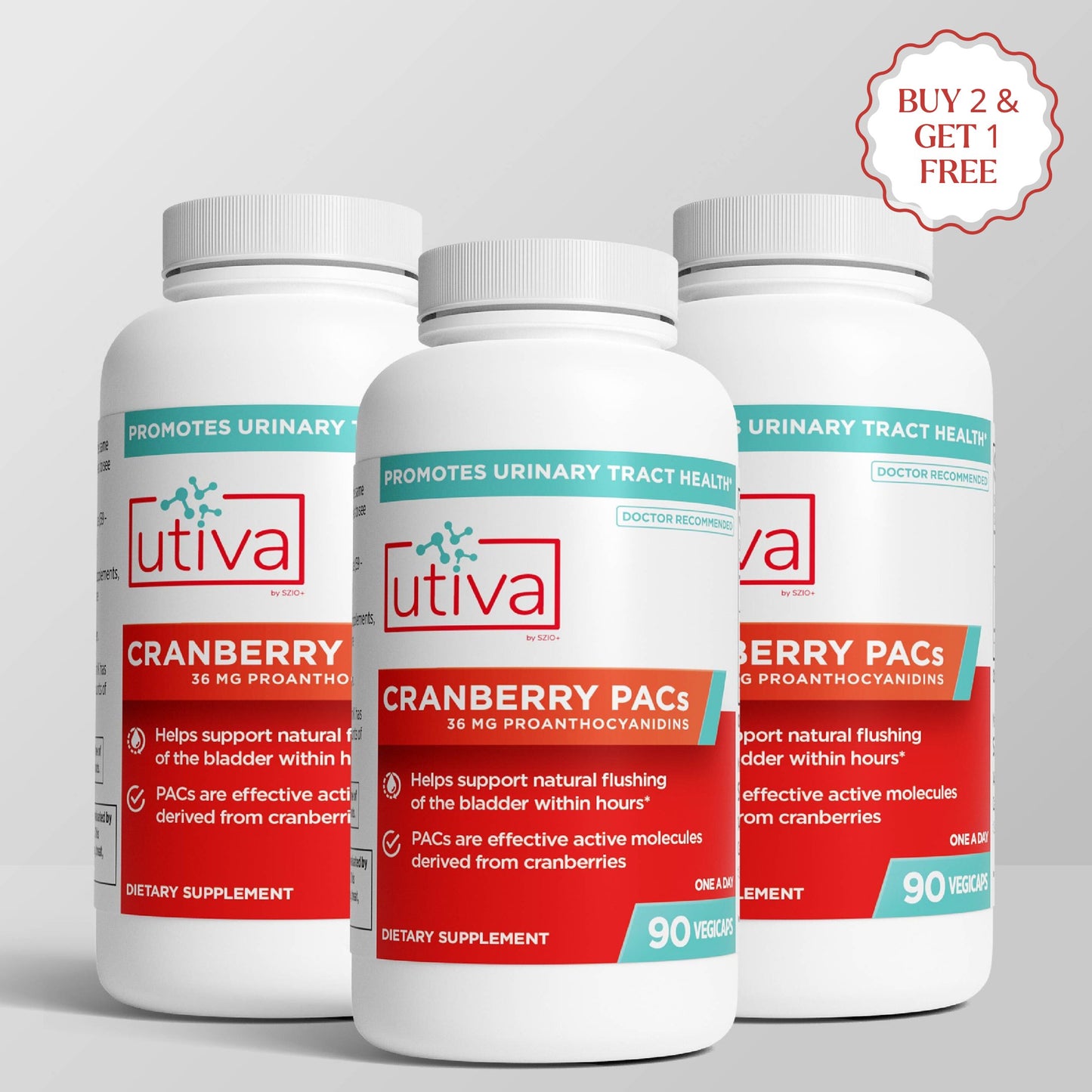 Cranberry PACs BUY 2 GET 1 FREE Black Friday - Utiva USA